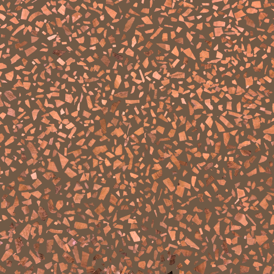 DESERT ROCK wood terrazzo surface